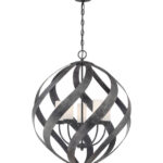 Elstead Lighting Висячий кузнец QN-BLACKSMITH-5P-OBK