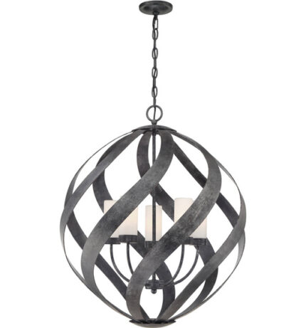 Elstead Lighting Висячий кузнец QN-BLACKSMITH-5P-OBK