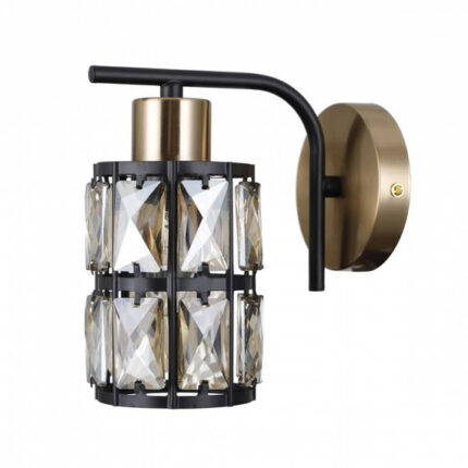 Italux Menfi WL-44236-1-BK-GD Настенная лампа