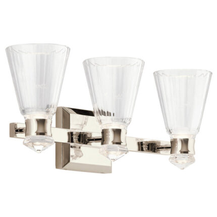 Kayva Elstead Lighting QN-KAYVA3-PN Kinkiet