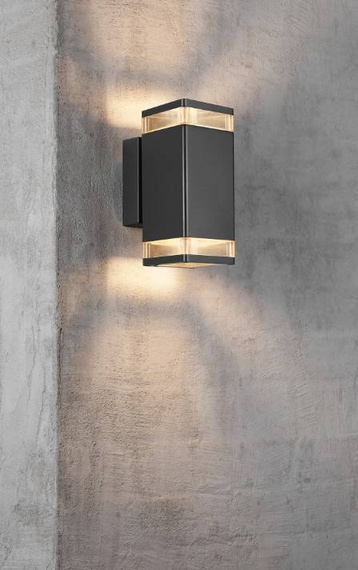 Nordlux Kinkiet Elm Double 45331003 Черный