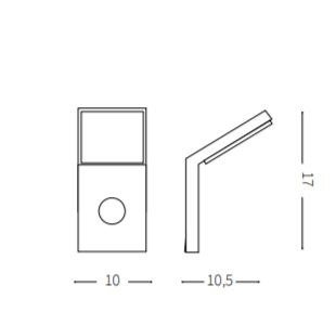 Kinkiet Style AP1 Sensor Идеальный люкс