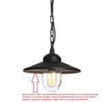 Klampenborg KLAMPENBORG8 BK Висячая лампа Elstead Lighting