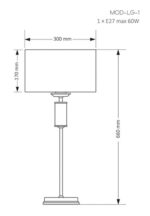 Лампа Forek Mood Table Lamp MOD-LG-1 (CC) — изображение 2