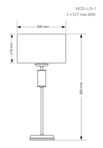 Лампа Forek Mood Table Lamp MOD-LG-1 (CC)