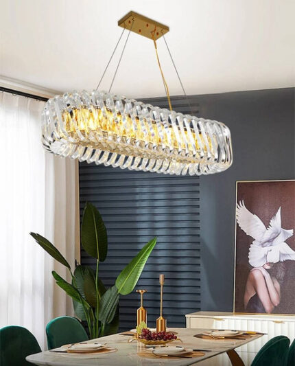 Кристаллическая лампа Berella Light Anubi OV 100 BL5483