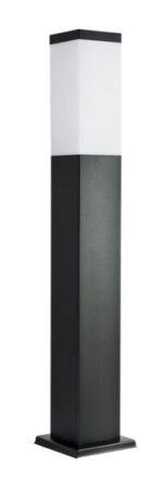 Внешняя стоячая лампа SU-MA Черный квадрат Inox SS802-650 BL