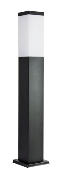Внешняя стоячая лампа SU-MA Черный квадрат Inox SS802-650 BL