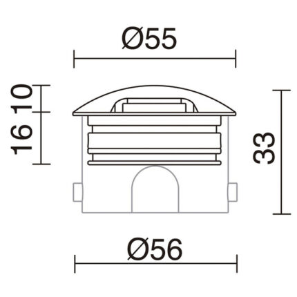 Novolux Nody 665F-L0102F-43 Лампа вторжения