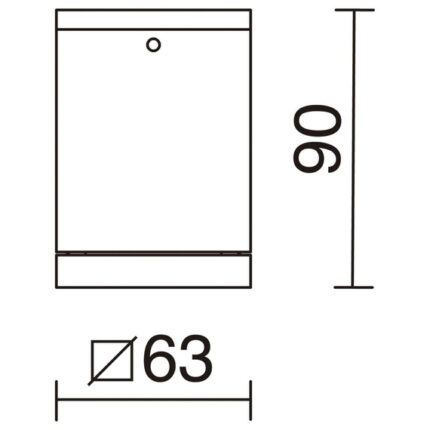 Наружная точечная лампа 555E-G21X1A-01 Mounted Novolux