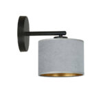 Настенная лампа HILDE K1 BL GRAY Black (1050/K1)