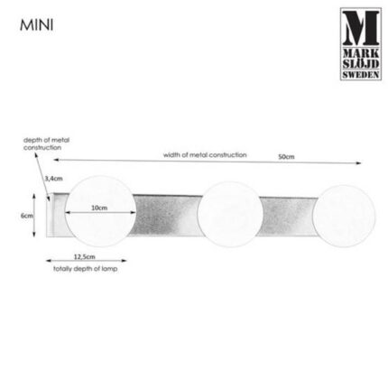 Настенная лампа Markslojd 107205 Mini