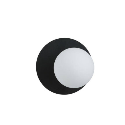 OSLO K1 BLACK/OPAL настенная лампа черного цвета (1187/K1)