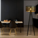 Стоячая лампа ASTON LP1 BLACK/GOLD Black (1148/LP1) — изображение 4