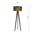 Стоячая лампа ASTON LP1 BLACK/GOLD Black (1148/LP1) — изображение 6