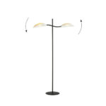 Стоячая лампа LOTUS LP2 Белый/Золотой черный (1107/LP2) - Emibig — изображение 3
