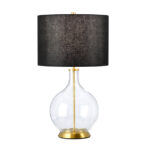 Настольная лампа Elstead Lighting Orb ORB-CLEAR-AB-BLK
