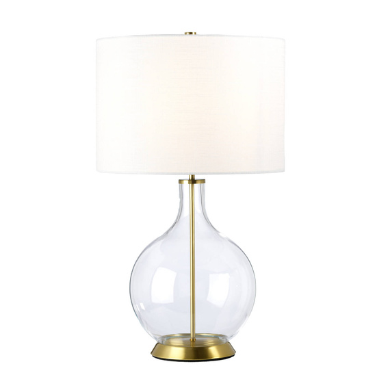 Настольная лампа Elstead Lighting Orb ORB-CLEAR-AB-WHT Настольная лампа Elstead Lighting Orb ORB-CLEAR-AB-WHT — изображение 1