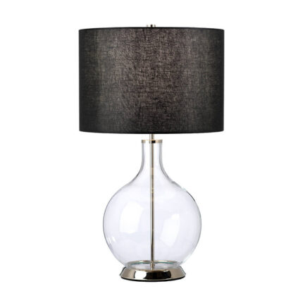 Настольная лампа Elstead Lighting Orb ORB-CLEAR-PN-BLK