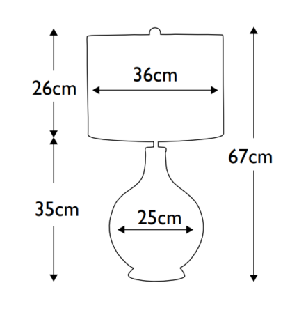 Настольная лампа Elstead Lighting Orb ORB-TL-CLEAR