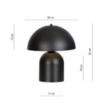 Настольная лампа KAVA LN1 BLACK black (1307/LN1) — изображение 5