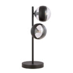 Настольная лампа ROSSI LN2 STRIPE black (1229/LN2)