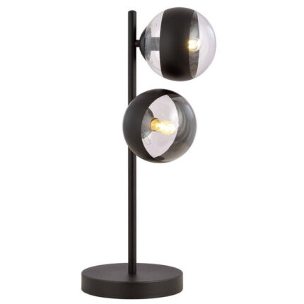 Настольная лампа ROSSI LN2 STRIPE black (1229/LN2)