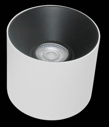 Потолочная лампа Alfa LED бело-черного цвета (C064CL-01-15W3K-RD-WB) - Maytoni