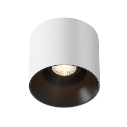 Потолочная лампа Alfa LED бело-черная (C064CL-01-25W3K-D-RD-WB) - Maytoni