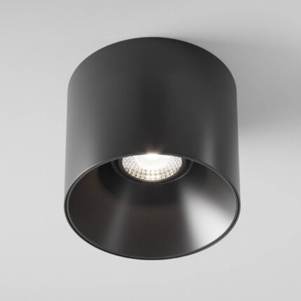 Alfa LED потолочная лампа черная (C064CL-01-25W4K-D-RD-B) - Maytoni