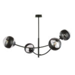 Потолочная лампа HUNTER 4 BLACK/STRIPE Black (1101/4) — изображение 2