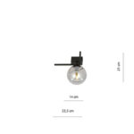 Потолочная лампа IMAGO 1G BLACK/GRAFIT черная (1131/1G) — изображение 7