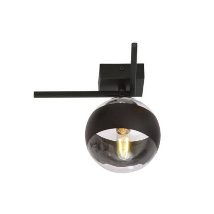 Потолочная лампа IMAGO 1G BLACK/STRIPE черная (1132/1G)