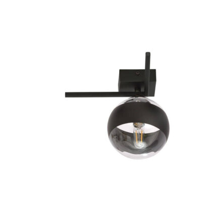 Потолочная лампа IMAGO 1G BLACK/STRIPE черная (1132/1G)