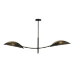 Потолочная лампа LOTUS 2 BLACK/GOLD Black (1106/2)