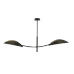 Потолочная лампа LOTUS 2 BLACK/GOLD Black (1106/2) — изображение 2