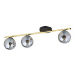 Потолочная лампа MONZA 3 BL GRAFIT Black-Gold (1250/3) — изображение 2