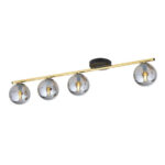 Потолочная лампа MONZA 4 BL GRAFIT Black-Gold (1250/4)