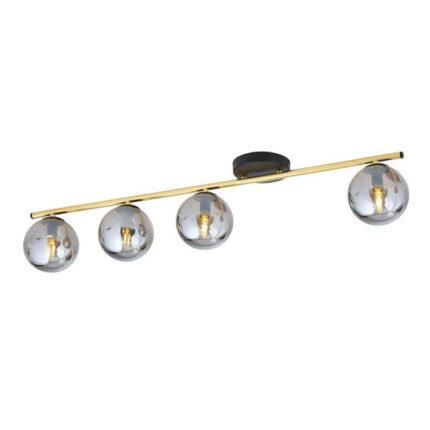 Потолочная лампа MONZA 4 BL GRAFIT Black-Gold (1250/4)