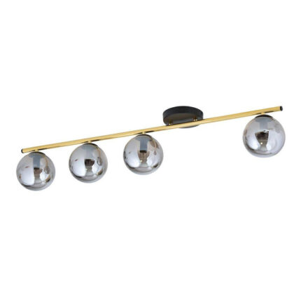 Потолочная лампа MONZA 4 BL GRAFIT Black-Gold (1250/4)