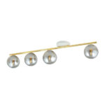 Потолочная лампа MONZA 4 WH GRAFIT white-Gold (1251/4)