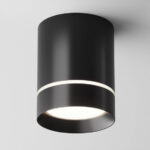 Черная потолочная лампа Orlo (C085CL-9W4K-B) - Maytoni