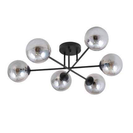 RAMA 6 BL GRAFIT потолочная лампа черного цвета (1245/6)