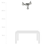 SMART 4 BLACK/GRAFIT потолочная лампа черная (1104/4) — изображение 9