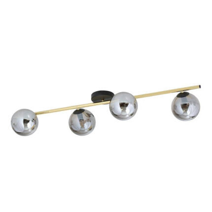 SPLENDI 4 BL GRAFIT потолочная лампа Black-Gold (1246/4) - Emibig