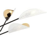 Черная потолочная лампа VENE 6 WHITE/GOLD (1159/6) — изображение 6
