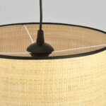 Висячая лампа ASTON 1 RATTAN Black (1149/1) — изображение 5