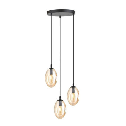 Висячая лампа ASTRAL 3 BL Honey PREMIUM Black (1267/3PREM)