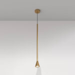 Висячая лампа Arrow gold (P064PL-01G) - Maytoni