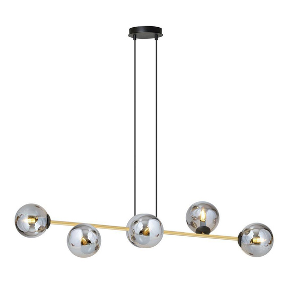 Висячая лампа GRAVITY 6 BL GRAFIT Black-Gold (1237/6) Висячая лампа GRAVITY 6 BL GRAFIT Black-Gold (1237/6) — изображение 1